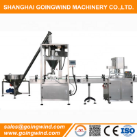 Automatic powder filling packing line auto power flour packaging machines cheap price for sale