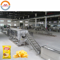 Full automatic potato chips making machine auto processing machines cheap price for sale