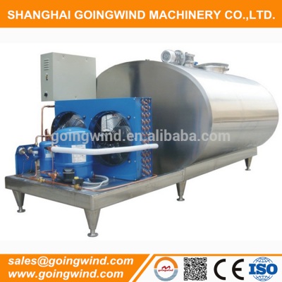 Stainless steel cooling milk storage tank 100-10000l SUS304 fresh raw milk storage tanks cooling machine cheap price for sale