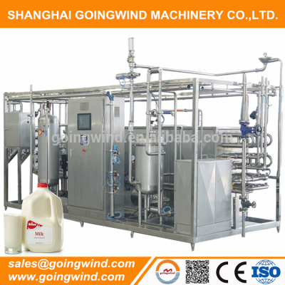 Automatic industrial milk pasteurizer machine auto milk ice cream juice pasteurizing machinery cheap price for sale