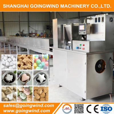 Automatic cube sugar press machine auto shaped sugar cubes forming making machines cheap price for sale